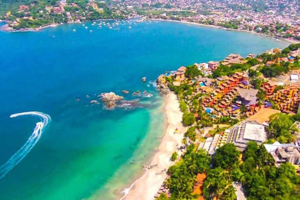 Ixtapa Al Mejor Precio, "Casa Las Conchas" シワタネホ エクステリア 写真