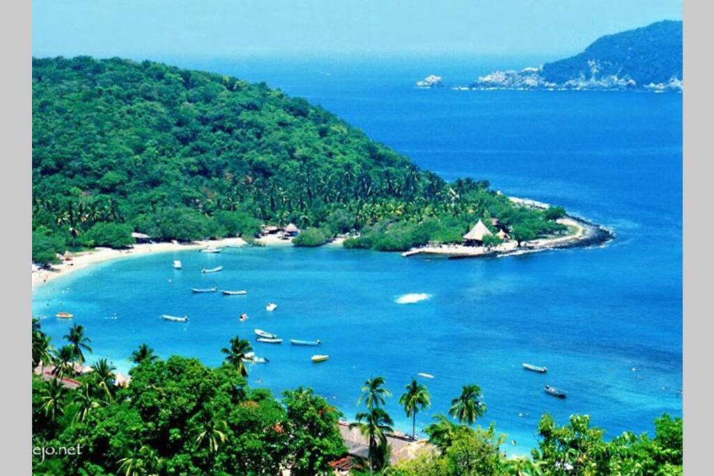 Ixtapa Al Mejor Precio, "Casa Las Conchas" シワタネホ エクステリア 写真